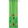 Sunny Side Up Window Curtains for Kids Bedroom 4-Piece Drape Set with 2 Tiebacks, Teal – Bluey, 42″ W x 84″ L (Pack of 2)(Green – Minecraft)