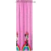 Sunny Side Up Window Curtains for Kids Bedroom 4-Piece Drape Set with 2 Tiebacks, Teal – Bluey, 42″ W x 84″ L (Pack of 2)(Pink – Minnie Mouse)