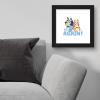Trends International Gallery Pops Bluey – Again! Wall Art Wall Poster, 12.00″ x 12.00″, White Frame Version(Black Frame Version)
