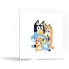 Trends International Gallery Pops Bluey – Family Wall Art Bundle (3-Pack) Gallery Pops Wall Art, White Framed Version(Black Framed Version)