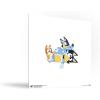 Trends International Gallery Pops Bluey – For Real Life Wall Art Bundle (3-Pack) Gallery Pops Wall Art, White Framed Version(Unframed Version)