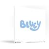Trends International Gallery Pops Bluey – Logo Wall Art, White Framed Version, 12” x 12”(Unframed Version)