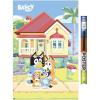 Bluey – Family Wall Poster, 19L” x 13W”, Premium Unframed Version(Premium Poster & Clip Bundle)