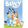 Bluey – Hug Wall Poster, 22.4L” x 14.7W”, Barnwood Framed Version(Poster & Mount Bundle)