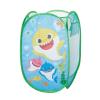 Bluey Pop-Up Hamper with Carry Handles – 21″ x 13.5″, Bluey and Bingo Design, Lightweight & Collapsible Laundry Basket for Kids’ Bedroom, Bathroom, or Playroom(Baby Shark)