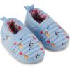 Bluey & Bingo Plush Kids Slippers – Cozy Slip-On Aline Slippers for Boys & Girls Featuring, Bandit, Chilli & Bingo(Blue)
