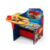 Delta Children Bluey Chair Desk with Storage Bin – Greenguard Gold Certified, Blue(Paw Patrol)