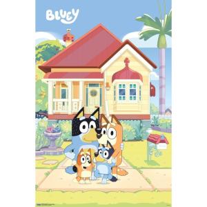 Bluey – Family Wall Poster, 19L” x 13W”, Premium Unframed Version(Premium Unframed Version)