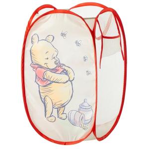 Bluey Pop-Up Hamper with Carry Handles – 21″ x 13.5″, Bluey and Bingo Design, Lightweight & Collapsible Laundry Basket for Kids’ Bedroom, Bathroom, or Playroom(Winnie The Pooh)