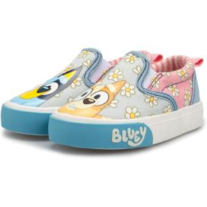 Bluey and Bingo Girls Slip On Shoes(Pink/Blue)