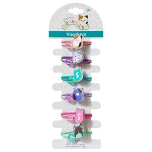 LUV HER Bluey Elastic Hair Ties for Girls – Multicolored, Durable Elastic – Pack of 6 – Ideal Hair Accessories for Ponytails & Buns, Ages 3+(Multi-colored)