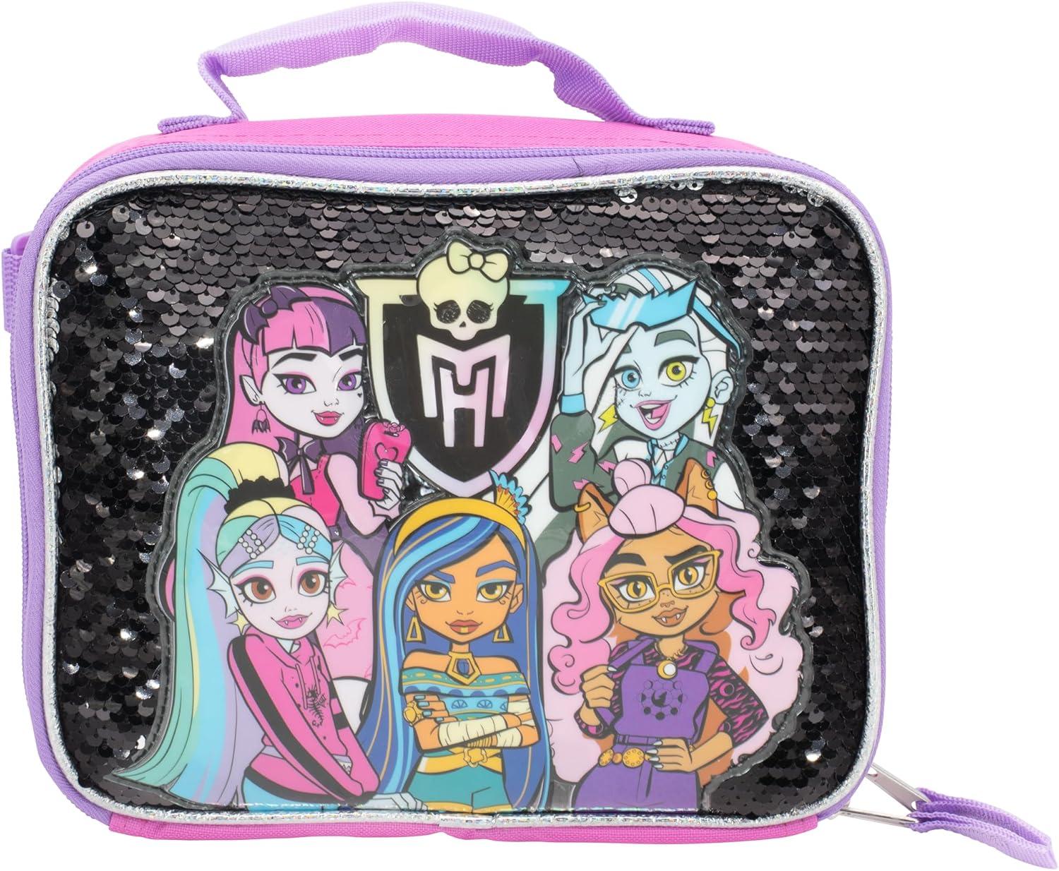 imageAI ACCESSORY INNOVATIONS Bluey 4 Piece Backpack Set for Pre School Girls amp Boys Kids 16 School BagMonster High