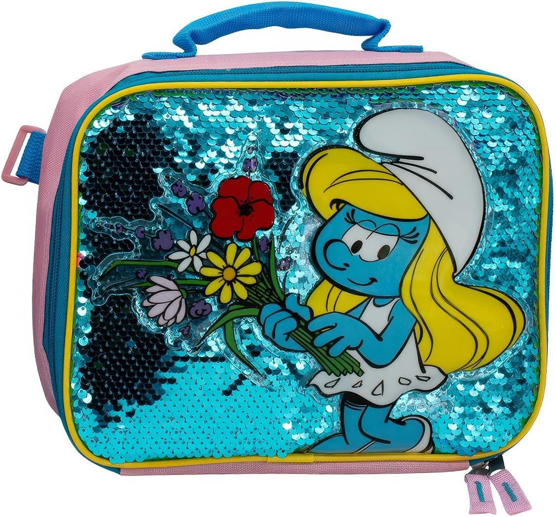 imageAI ACCESSORY INNOVATIONS Bluey 4 Piece Backpack Set for Pre School Girls amp Boys Kids 16 School BagSmurfs