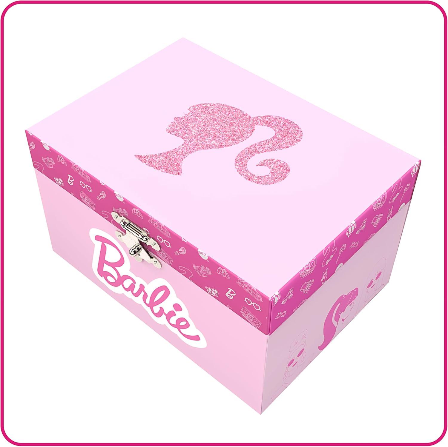 imageBluey Jewelry Box for Girls Musical Jewelry Box with Spinning Figurine Bluey Toys for Kids Ages 35 Plays Bluey Theme Song 6 x 47 x 35 inBarbie