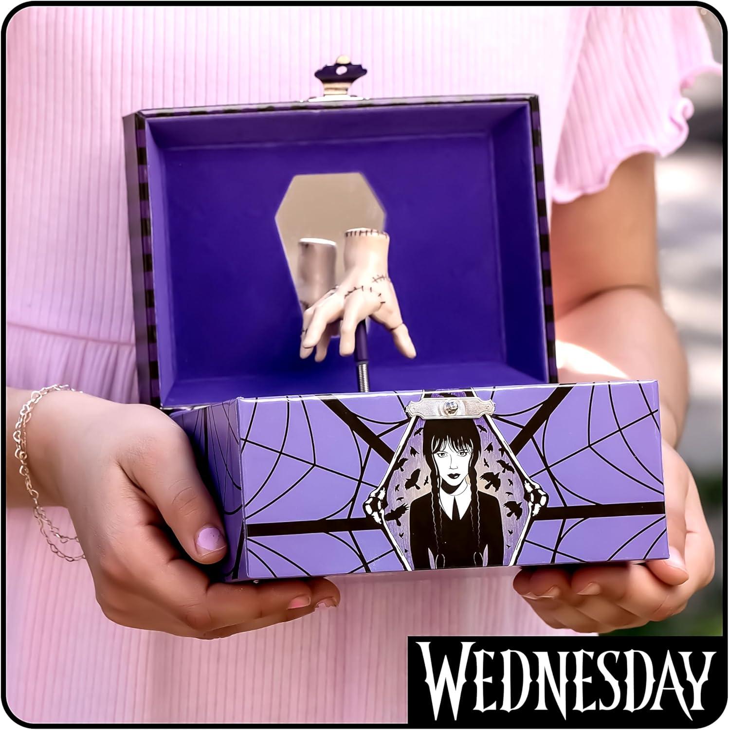 imageBluey Jewelry Box for Girls Musical Jewelry Box with Spinning Figurine Bluey Toys for Kids Ages 35 Plays Bluey Theme Song 6 x 47 x 35 inWednesday