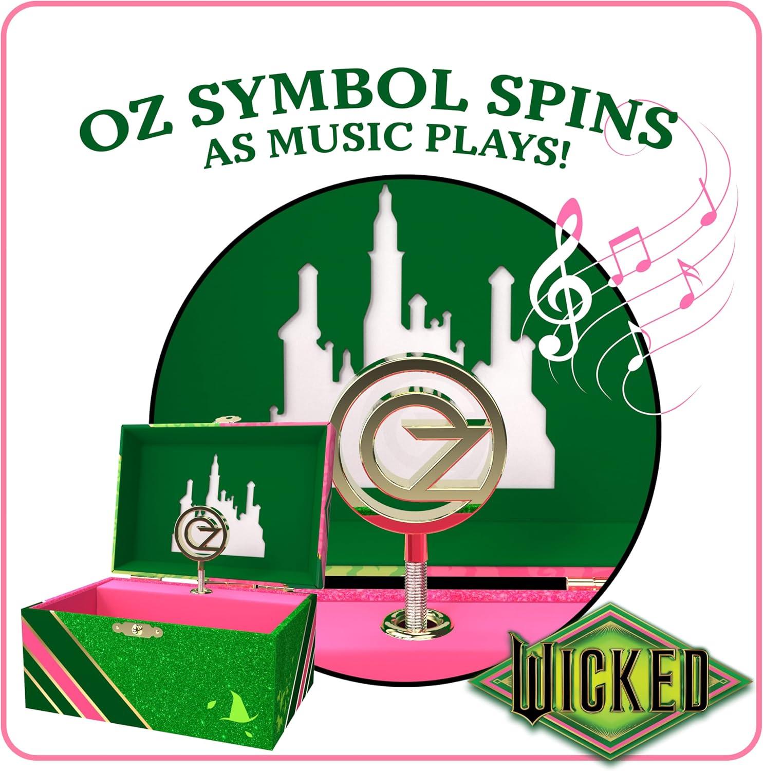 imageBluey Jewelry Box for Girls Musical Jewelry Box with Spinning Figurine Bluey Toys for Kids Ages 35 Plays Bluey Theme Song 6 x 47 x 35 inWicked