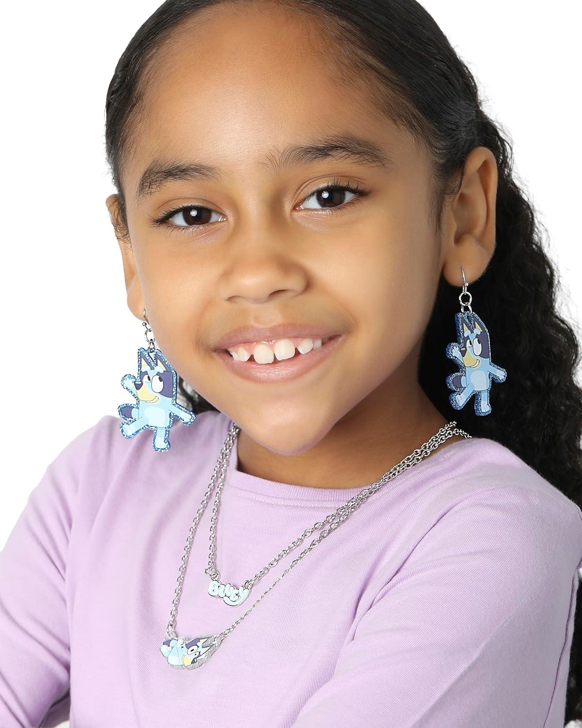 imageBluey Layered Necklaces for Girls 2 Pieces 1617325 Kids Bluey Jewelry Official License