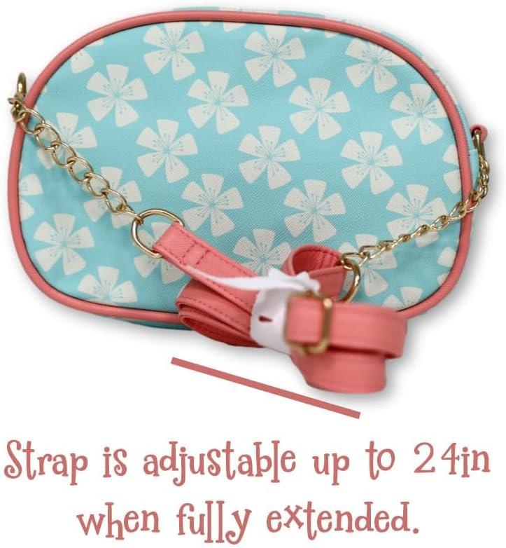 imageDisney Sanrio Bluey Purse Crossbody Handbag for Women Metallic Vinyl Womens Shoulder HandbagPersonalized Moana