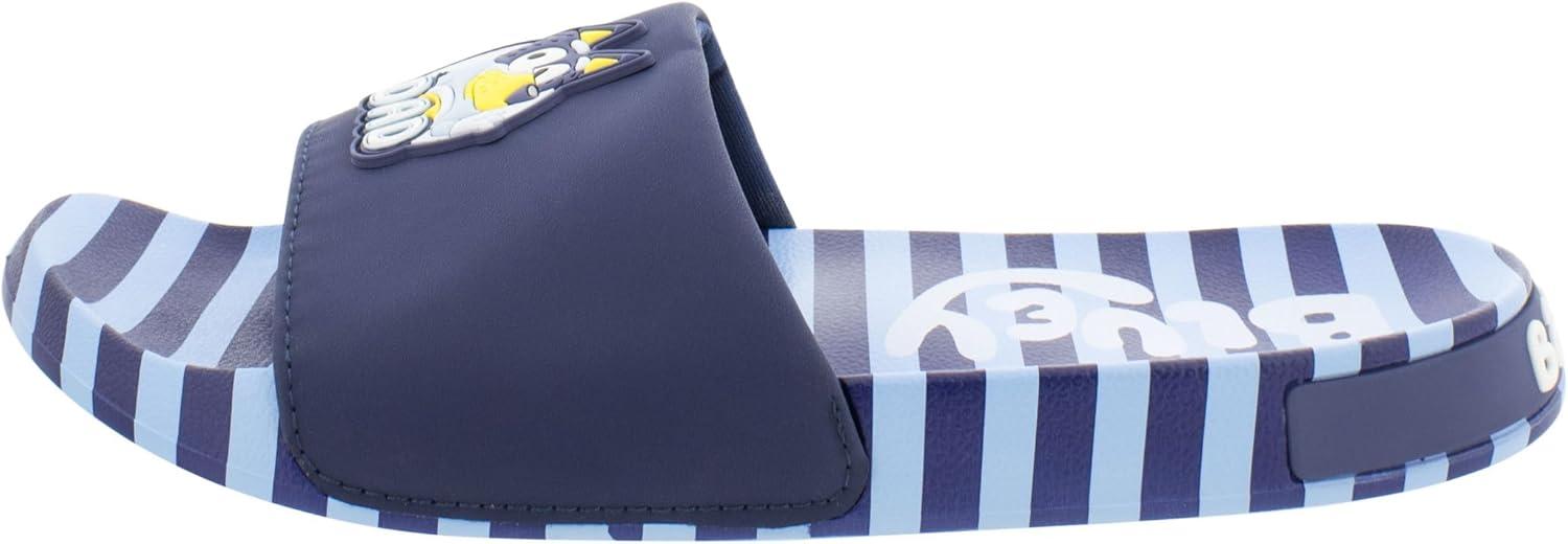 imageGround Up Bluey Bandit Dad Adult Slide SandalsBlue