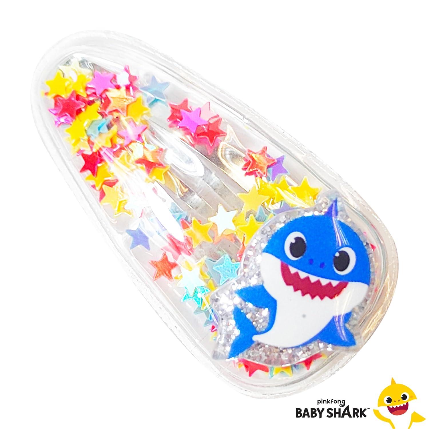 imageLUV HER Bluey Hair Accessories For Girls 6pc Cute Hair Clips with Favorite Bluey Character Charms Magical Confetti Hair Clips Ages 3Multicolor