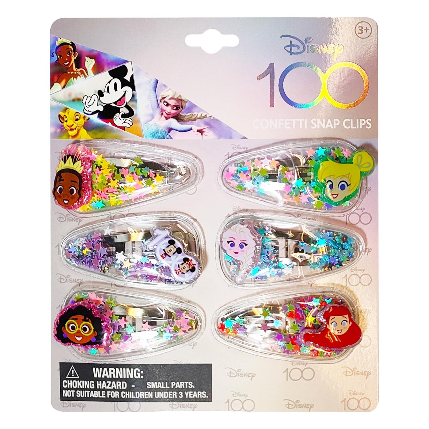 imageLUV HER Bluey Hair Accessories For Girls 6pc Cute Hair Clips with Favorite Bluey Character Charms Magical Confetti Hair Clips Ages 3Multicolor 3