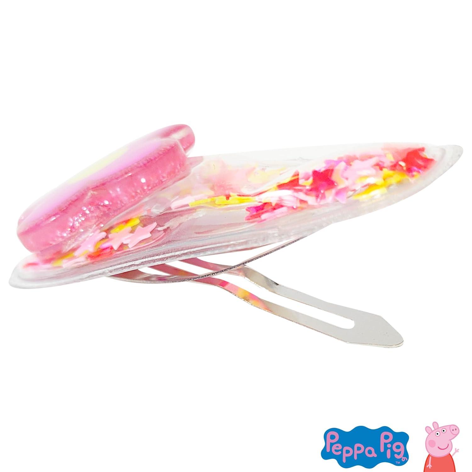 imageLUV HER Bluey Hair Accessories For Girls 6pc Cute Hair Clips with Favorite Bluey Character Charms Magical Confetti Hair Clips Ages 3Multicolor 4