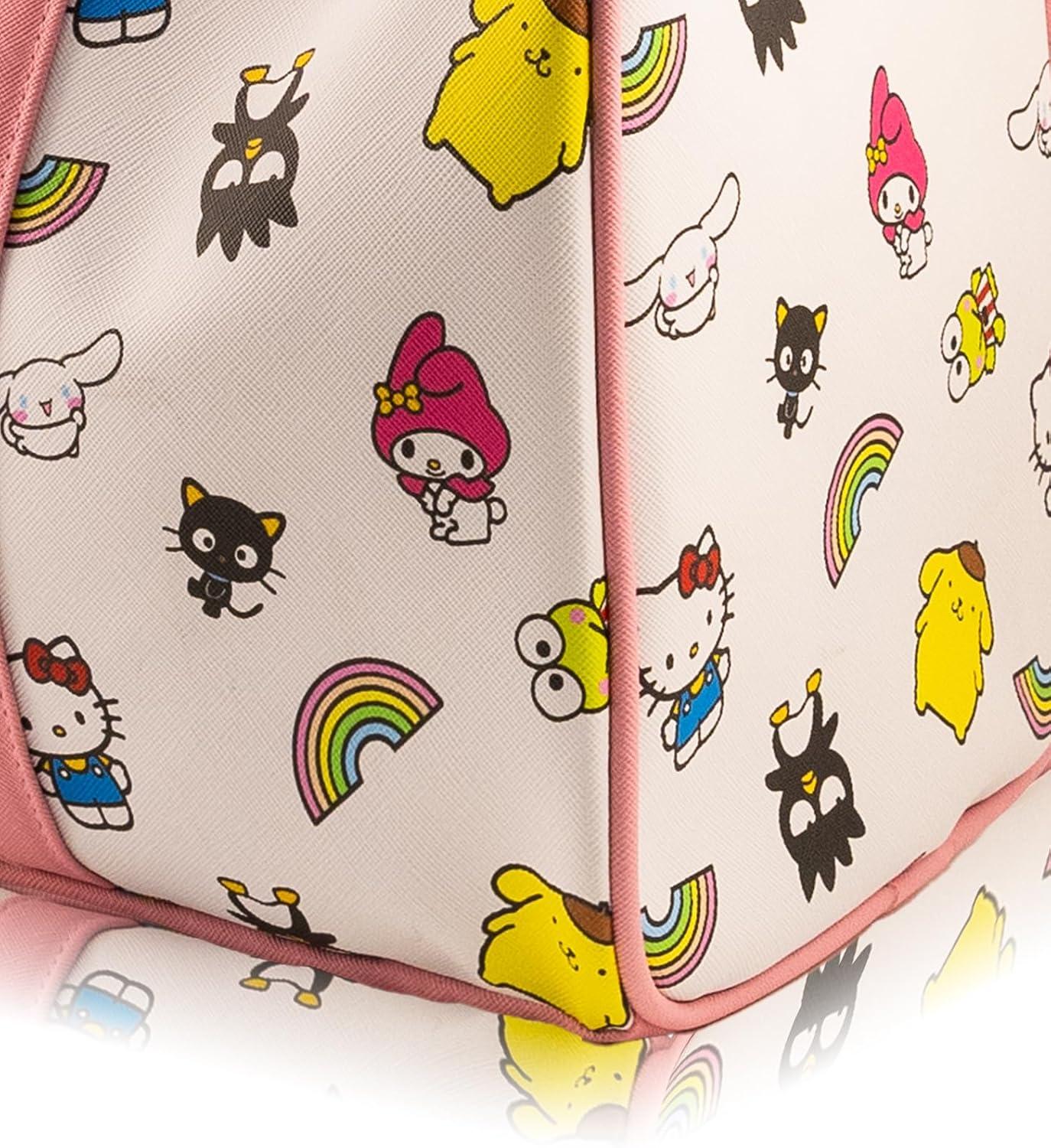 imageStitch Minnie Mickey Pooh Harry Potter or Jack Skellington 16 Leather Mini Travel Bag Duffle Bag Overnight BagCinnamoroll