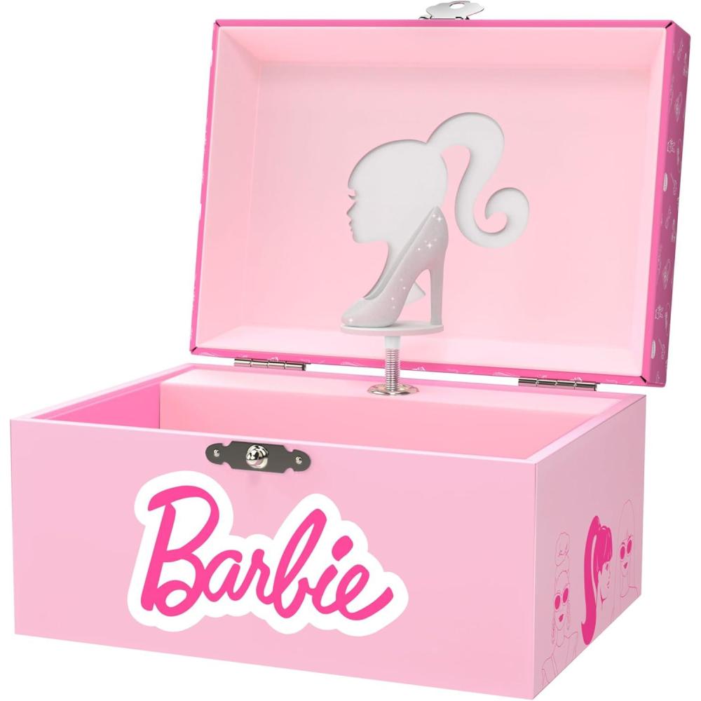imageBluey Jewelry Box for Girls  Musical Jewelry Box with Spinning Figurine Bluey Toys for Kids Ages 35  Plays Bluey Theme Song  6 x 47 x 35 inBarbie