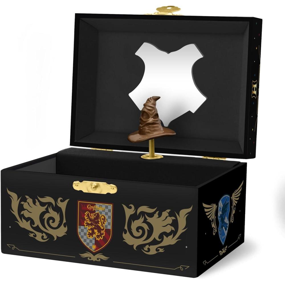 imageBluey Jewelry Box for Girls  Musical Jewelry Box with Spinning Figurine Bluey Toys for Kids Ages 35  Plays Bluey Theme Song  6 x 47 x 35 inHarry Potter