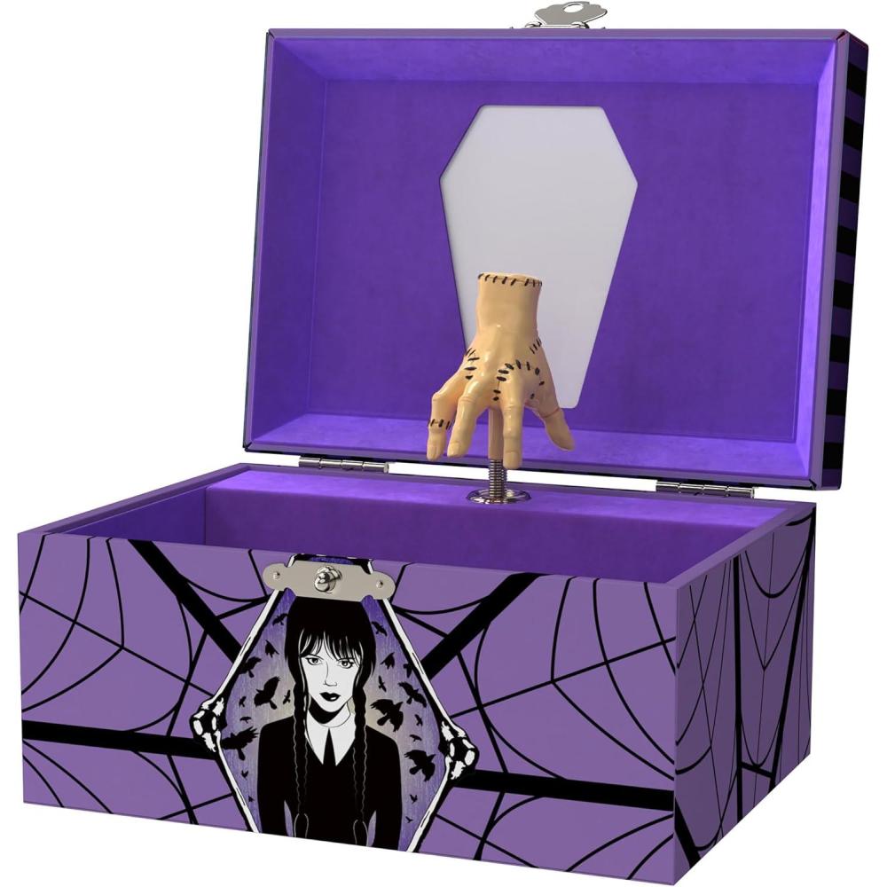 imageBluey Jewelry Box for Girls  Musical Jewelry Box with Spinning Figurine Bluey Toys for Kids Ages 35  Plays Bluey Theme Song  6 x 47 x 35 inWednesday