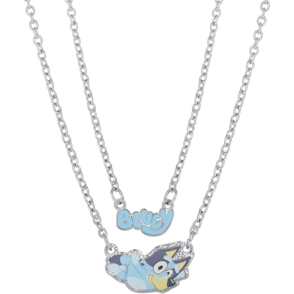 imageBluey Layered Necklaces for Girls 2 Pieces 1617325 Kids Bluey Jewelry Official License