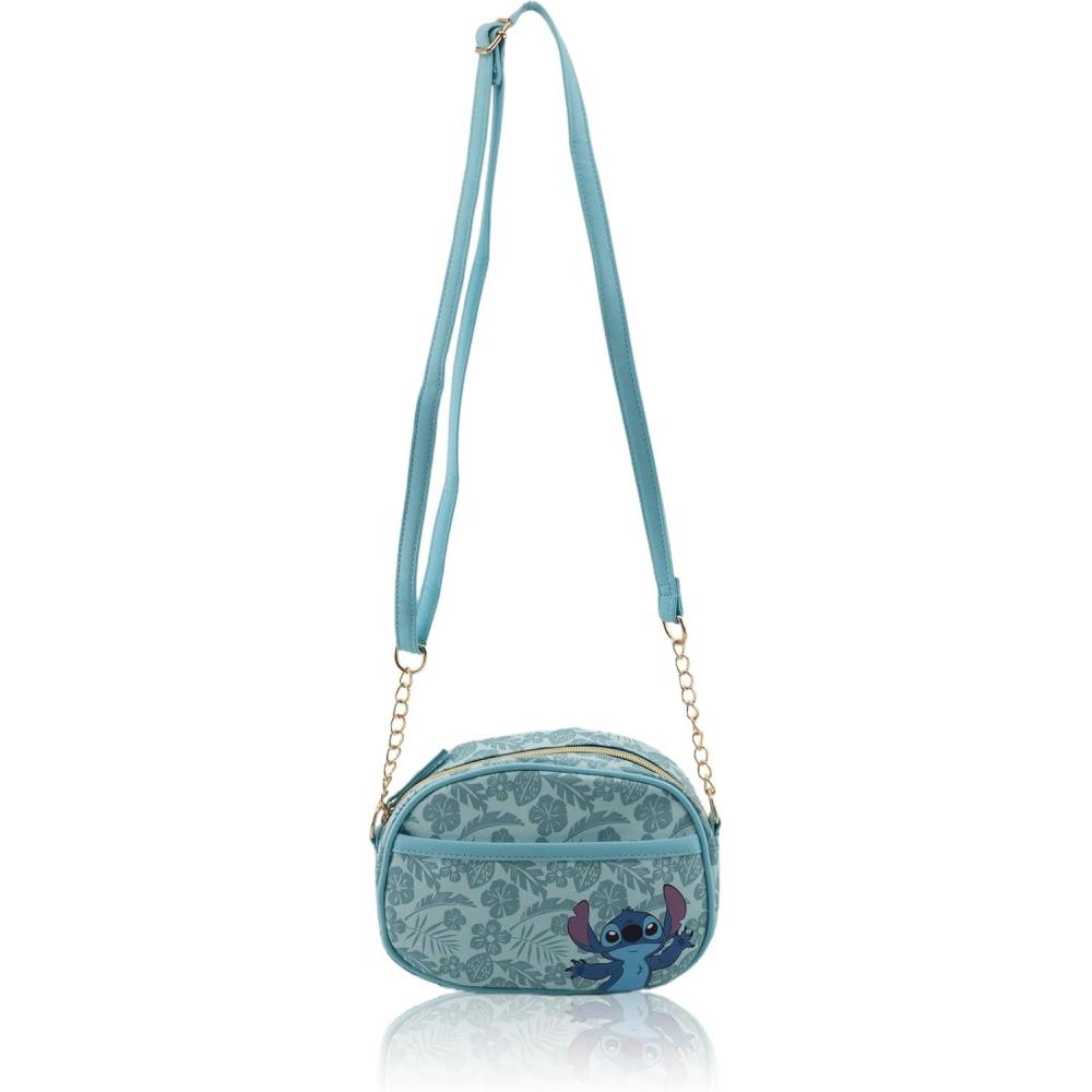 imageDisney Sanrio Bluey Purse Crossbody Handbag for Women Metallic Vinyl Womens Shoulder HandbagStitch
