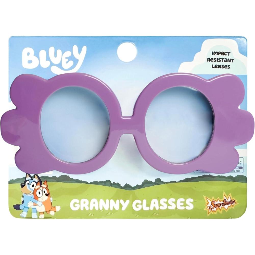 imageSunStaches BLUEY Granny Glasses Official Bluey Dress Up Easter Photo Op Adult or Child Size