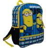 AI ACCESSORY INNOVATIONS Bluey 4 Piece Backpack Set for Pre School Girls & Boys, Kids 16″ School Bag(Minions)