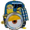 AI ACCESSORY INNOVATIONS Bluey 4 Piece Backpack Set for Pre School Girls & Boys, Kids 16″ School Bag(Minions)
