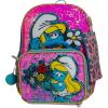 AI ACCESSORY INNOVATIONS Bluey 4 Piece Backpack Set for Pre School Girls & Boys, Kids 16″ School Bag(Smurfs)