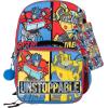 AI ACCESSORY INNOVATIONS Bluey 4 Piece Backpack Set for Pre School Girls & Boys, Kids 16″ School Bag(Transformers)