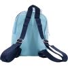 AI ACCESSORY INNOVATIONS Bluey 9” Micro Mini Backpack Purse Featuring a 3D Bluey Glitter Patch with Pom Pom Dangle, Blue(Bluey)