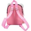 AI ACCESSORY INNOVATIONS Bluey 9” Micro Mini Backpack Purse Featuring a 3D Bluey Glitter Patch with Pom Pom Dangle, Blue(Hello Kitty)