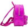 AI ACCESSORY INNOVATIONS Bluey Big Face Mini Cosplay PU Backpack Purse, Shoulder Bag with Epoxy Filled Metal Pineapple Charm, 10.5 Inch, Adjustable Straps, Faux Leather(Barbie)
