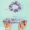 Bluey Hair Accessory 5 Pcs Set – 1 Regular 9 inch Bluey HairBrush For Girls + 4 Bluey Scrunchies For Kids – Accessories For Girls – Detangling Brush – Elastic Hair Ties Ropes Scrunchies Ages 3+(Stitch 5 Piece Hair Accessories)