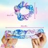 Bluey Hair Accessory 5 Pcs Set – 1 Regular 9 inch Bluey HairBrush For Girls + 4 Bluey Scrunchies For Kids – Accessories For Girls – Detangling Brush – Elastic Hair Ties Ropes Scrunchies Ages 3+(Jojo Hair Brush Set)