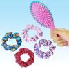 Bluey Hair Accessory 5 Pcs Set – 1 Regular 9 inch Bluey HairBrush For Girls + 4 Bluey Scrunchies For Kids – Accessories For Girls – Detangling Brush – Elastic Hair Ties Ropes Scrunchies Ages 3+(Paw Patrol 5 Piece Hair Accessories)