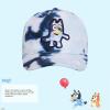 Bluey Hat Toddler Baseball Cap – Cute Hat for Kids, Adjustable Toddler Ball Cap, Bingo, Bandit(Blue Tie-dye)
