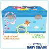 Bluey Jewelry Box for Girls – Musical Jewelry Box with Spinning Figurine, Bluey Toys for Kids Ages 3-5 – Plays Bluey Theme Song – 6 x 4.7 x 3.5 in(Baby Shark)
