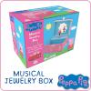 Bluey Jewelry Box for Girls – Musical Jewelry Box with Spinning Figurine, Bluey Toys for Kids Ages 3-5 – Plays Bluey Theme Song – 6 x 4.7 x 3.5 in(Peppa Pig)