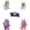 Bluey Pins “Dance Mode” 5 Pack Official License, Pin Set for Backpacks, Bags, Jackets