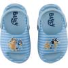 Bluey & Bingo Kids EVA Clog – Molded Open Toe EVA Clog for Boys & Girls Featuring, Bandit, Chilli & Bingo Shoes(Blue Stripe)