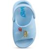 Bluey & Bingo Kids EVA Clog – Molded Open Toe EVA Clog for Boys & Girls Featuring, Bandit, Chilli & Bingo Shoes(Sky Blue)