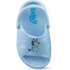 Bluey & Bingo Kids EVA Clog – Molded Open Toe EVA Clog for Boys & Girls Featuring, Bandit, Chilli & Bingo Shoes(Sky Blue)